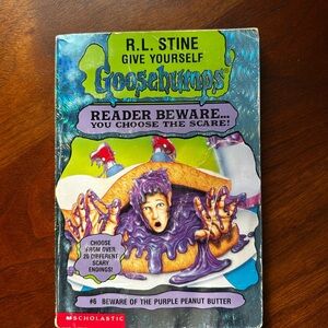 Goosebumps Give Yourself Goosebumps #6 Beware of the Purple Peanut Butter